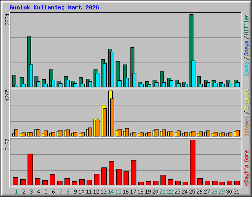Gunluk Kullanim: Mart 2026